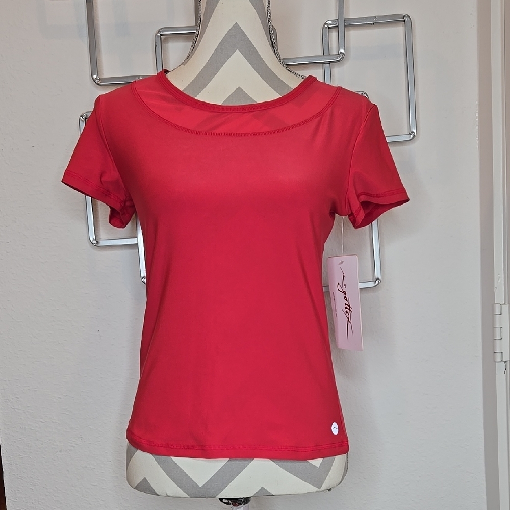NWT X By Gottex Gym Tee Size Small Women's